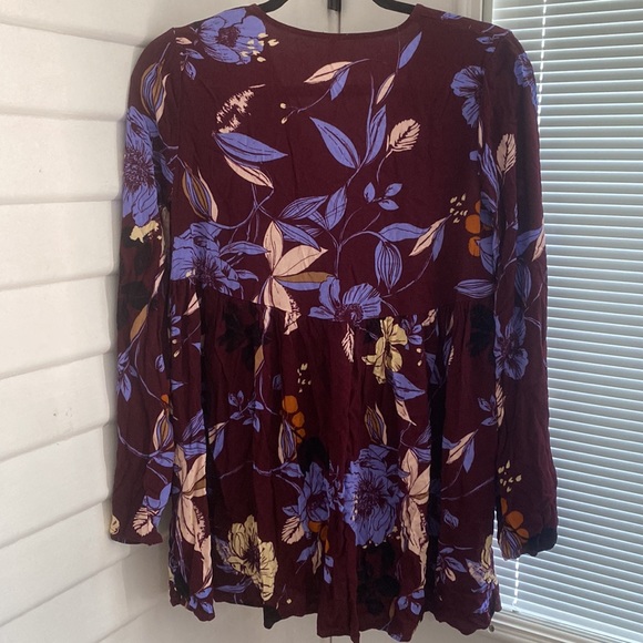 Free People Bella Printed Floral Tunic - Picture 8 of 8